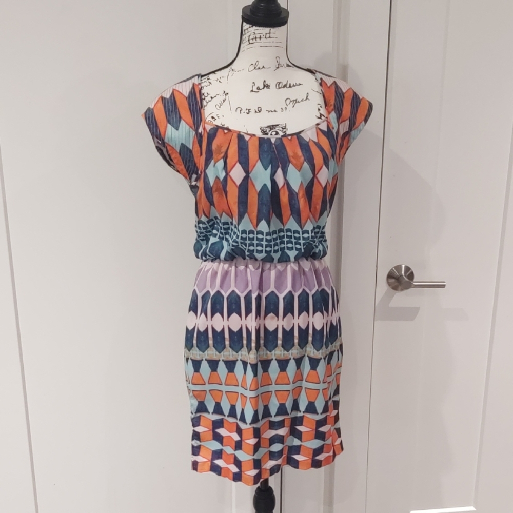 Jessica Simpson Multi-colored Dress